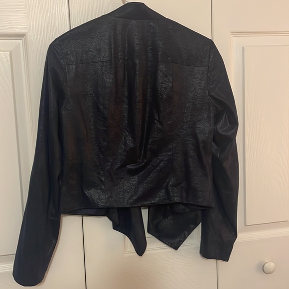 Navy INC International Concepts Waterfall Blazer - Picture 4 of 9